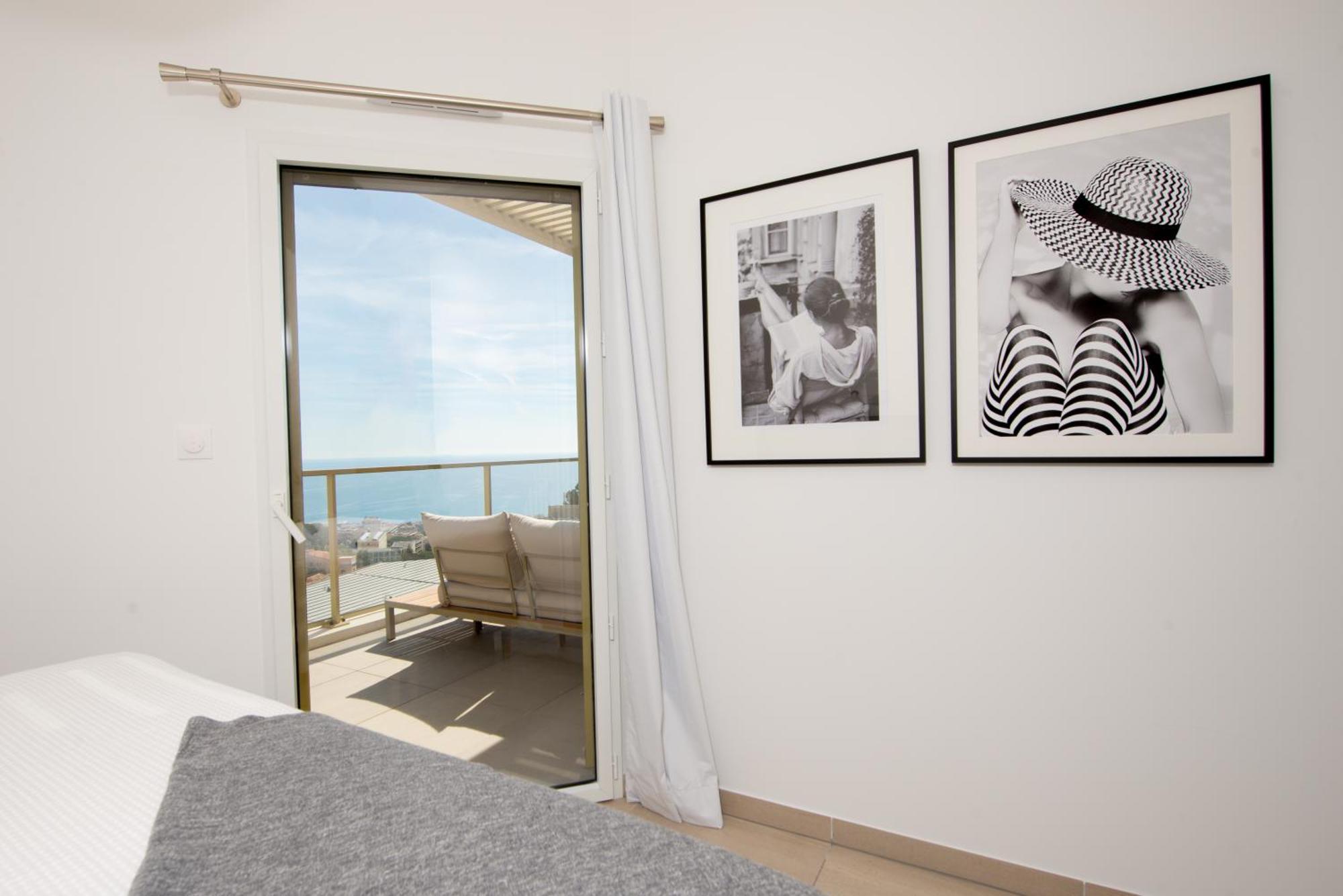Blue Pearl Vue Mer Nice Bagian luar foto
